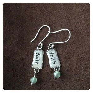 Faith french wire earrings